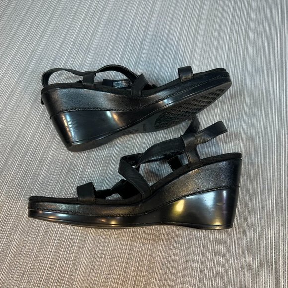Aerosoles Strappy Comfort Wedge Heels, 8 - Picture 5 of 7